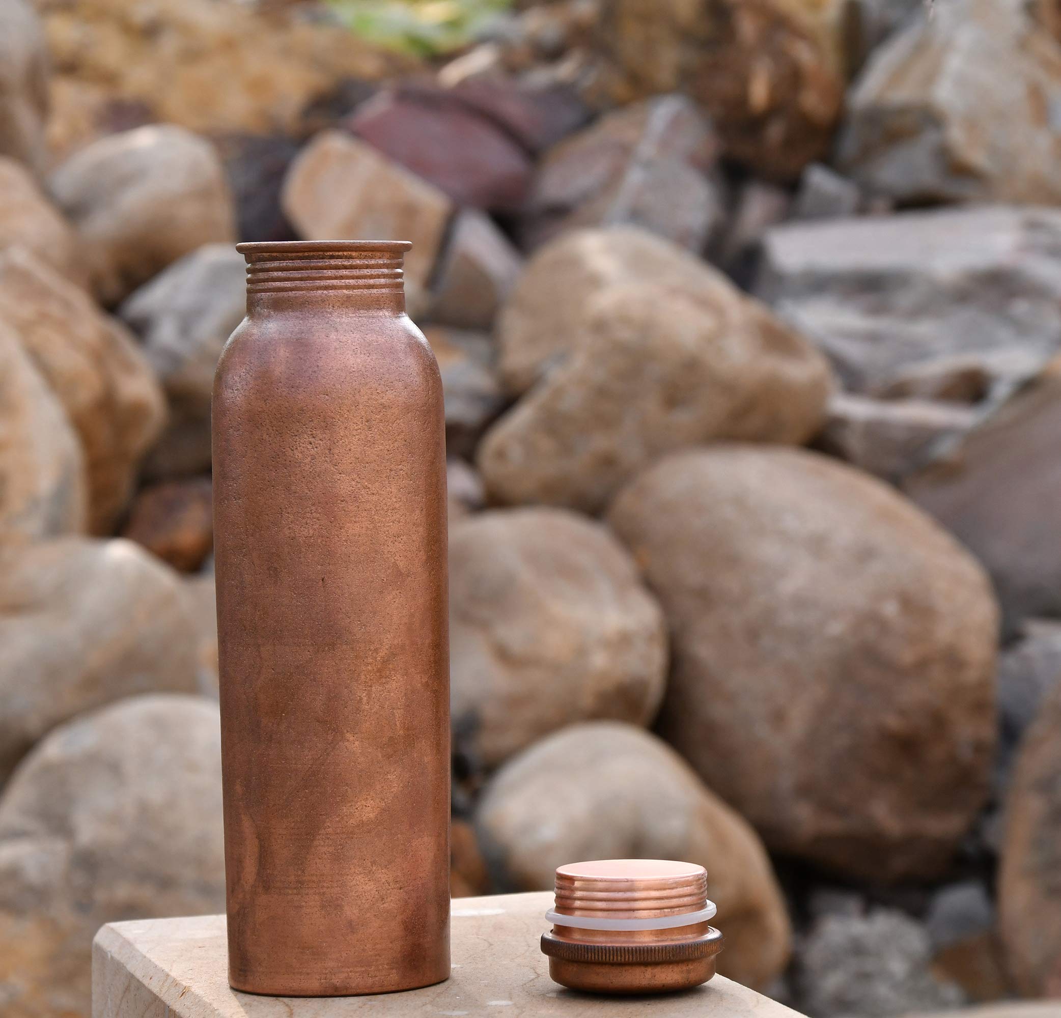 Amazon.com: De Kulture Handmade Vintage Pure Copper Water Bottle
